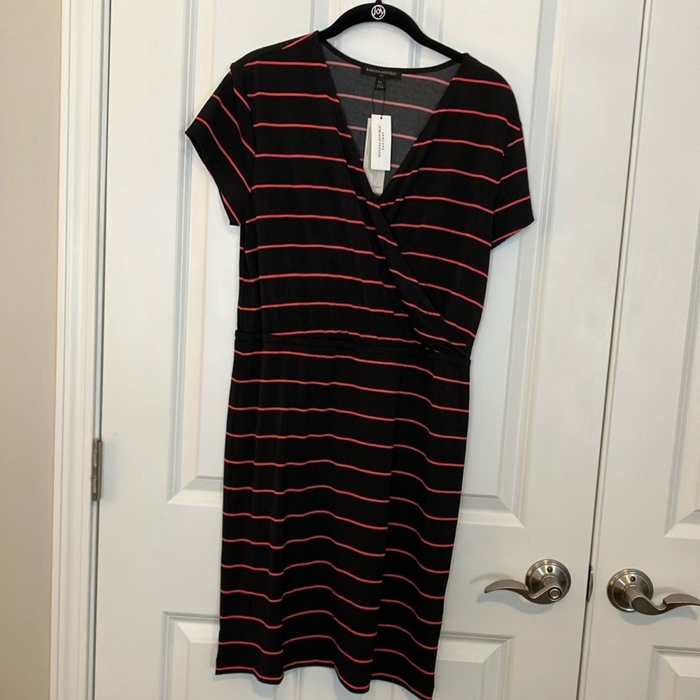 Banana Republic Factory Wrap Front Dress